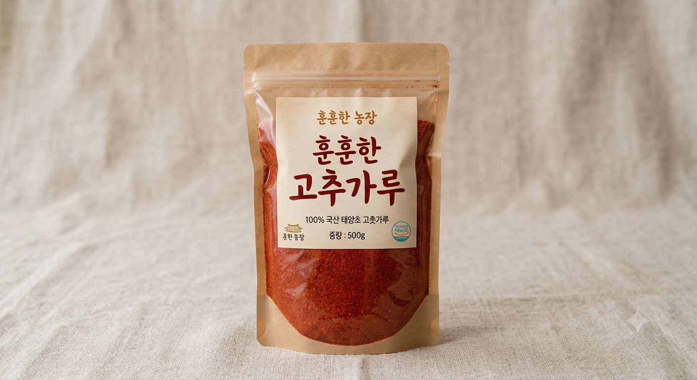 훈훈한 고추가루