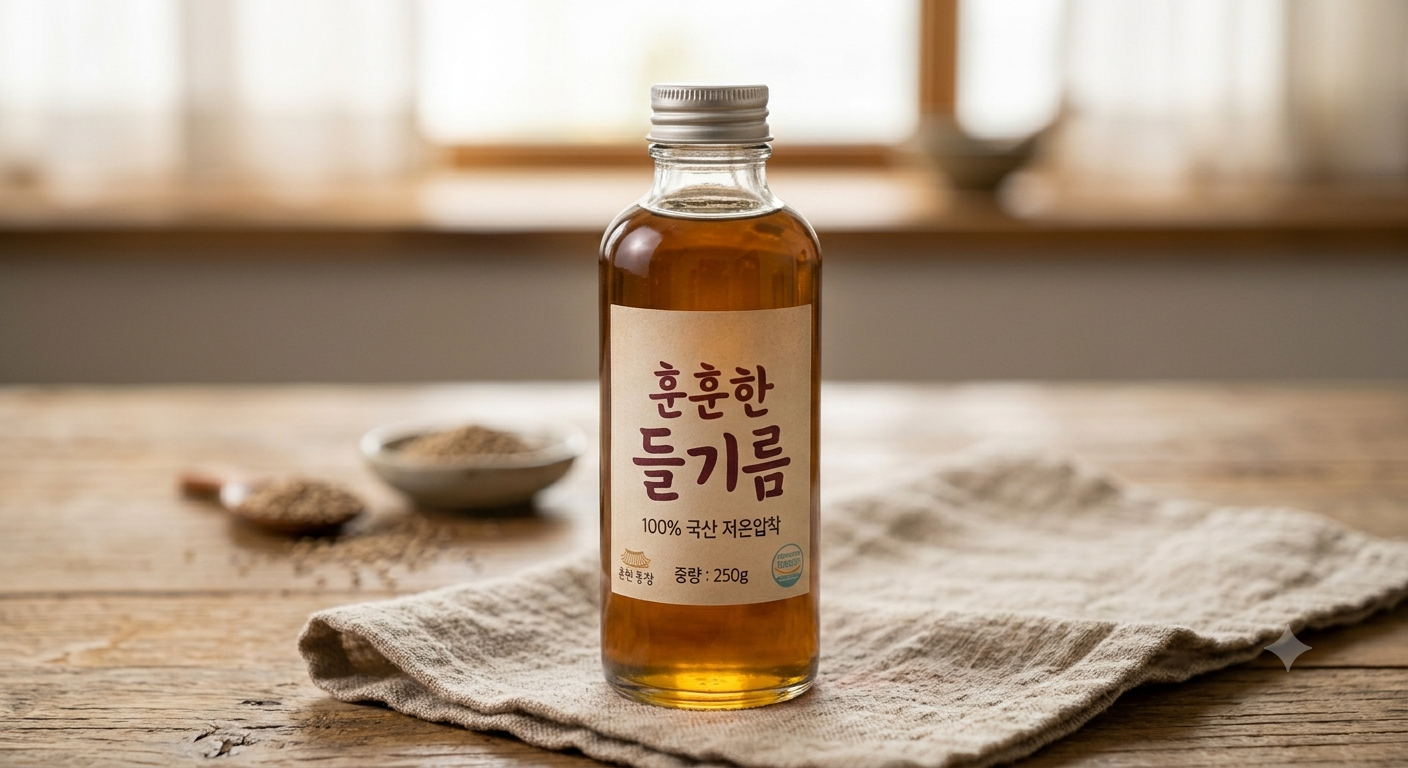 훈훈한 들기름