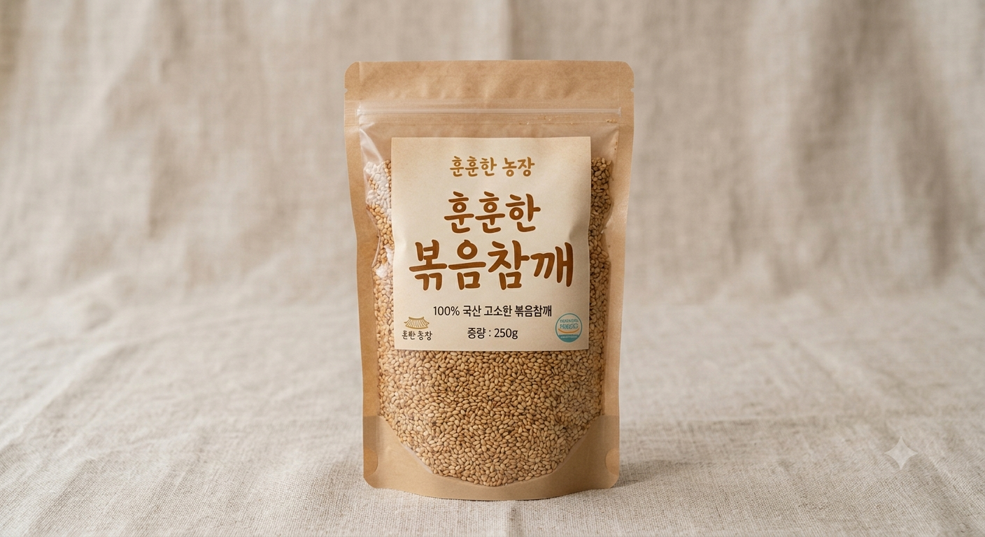 훈훈한 볶음참깨